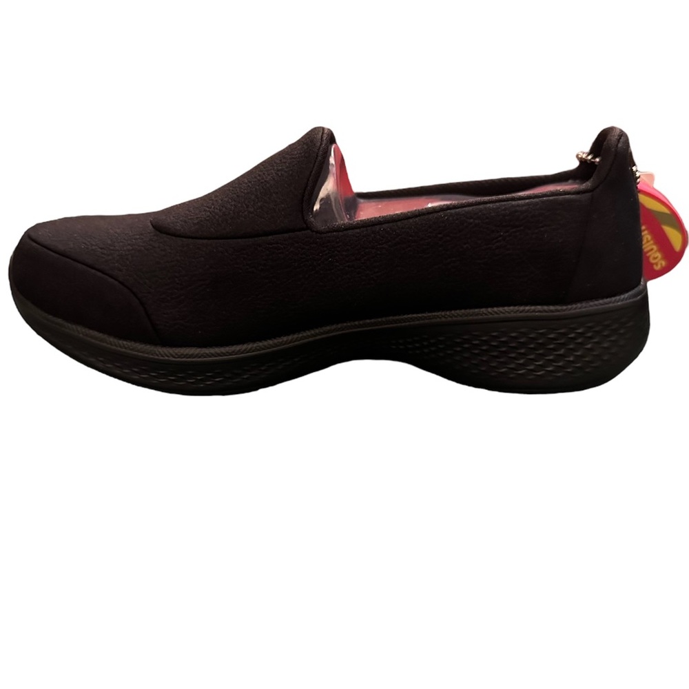 Skechers Performance Women’s Go 4 Inspire Black Slip On Walking Shoe Size 5 - Picture 4 of 13
